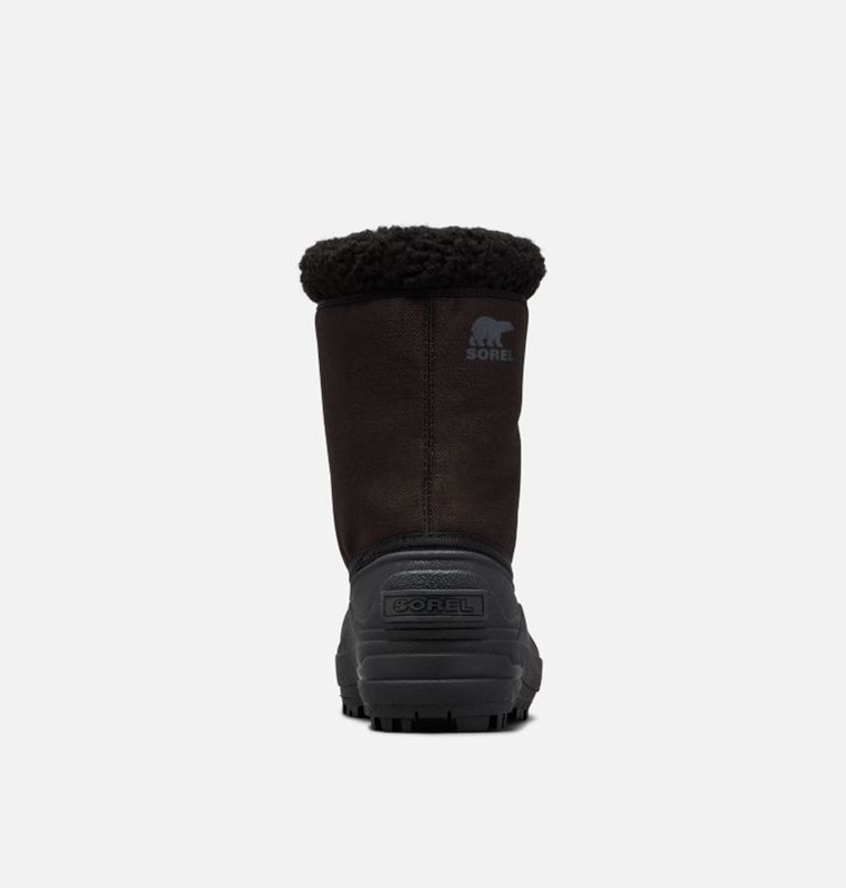 Kids Snow Boots Black - Sorel Youth Cumberland™ - 389-GXKBJV